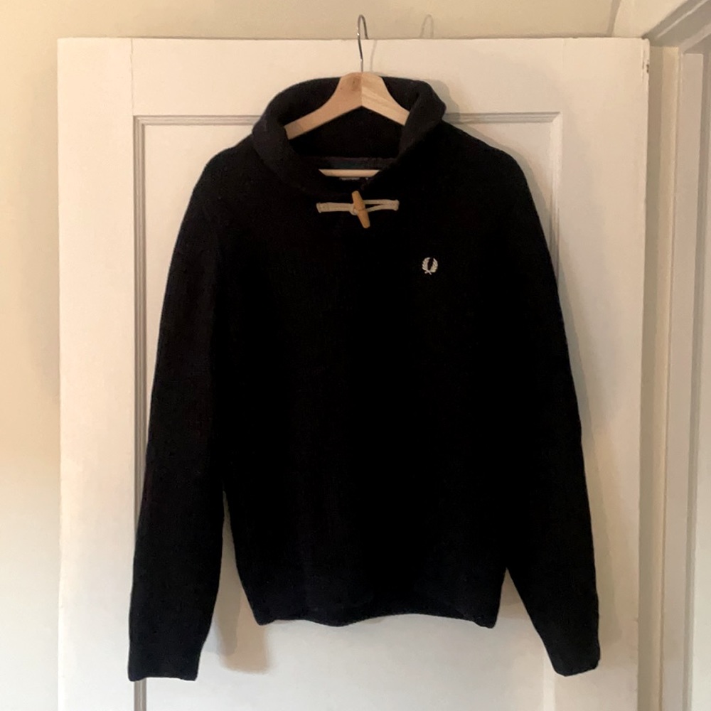 Fred Perry toggle sweater